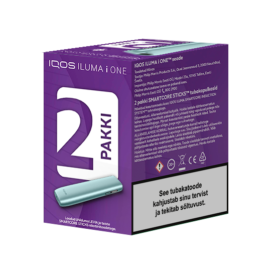 IQOS ILUMA i ONE ja 2 LEVIA pakki