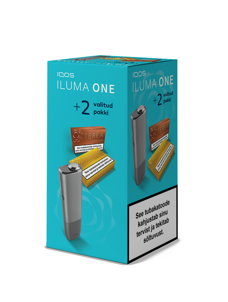 IQOS ILUMA ONE ja 2 TEREA pakki