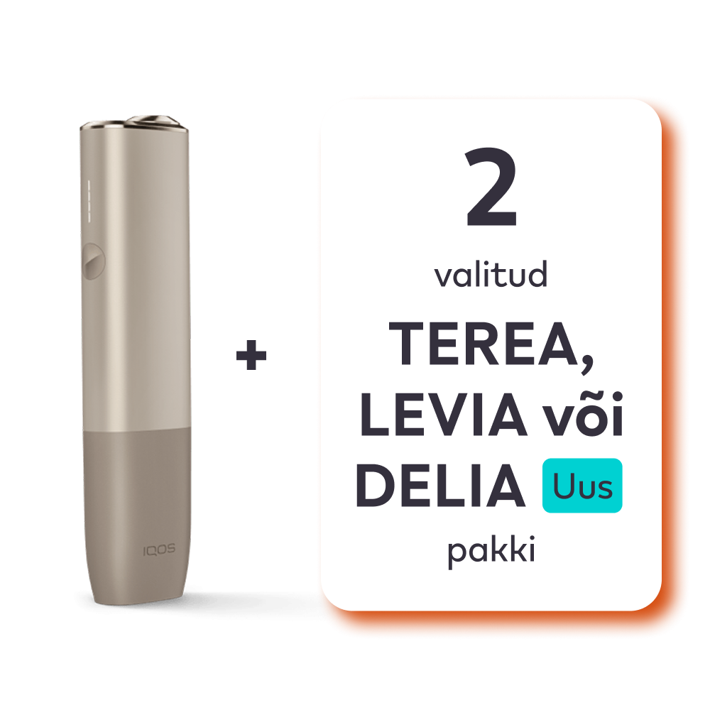 IQOS ILUMA ONE ja 2 pakki