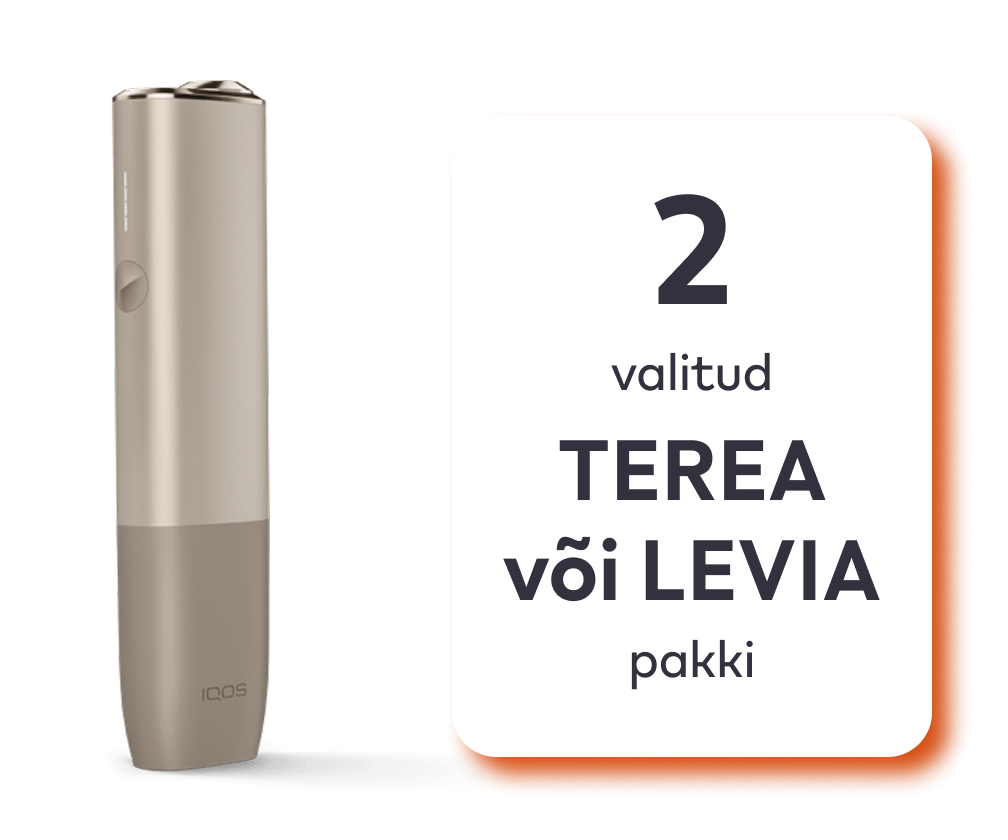 IQOS ILUMA ONE ja 2 pakki