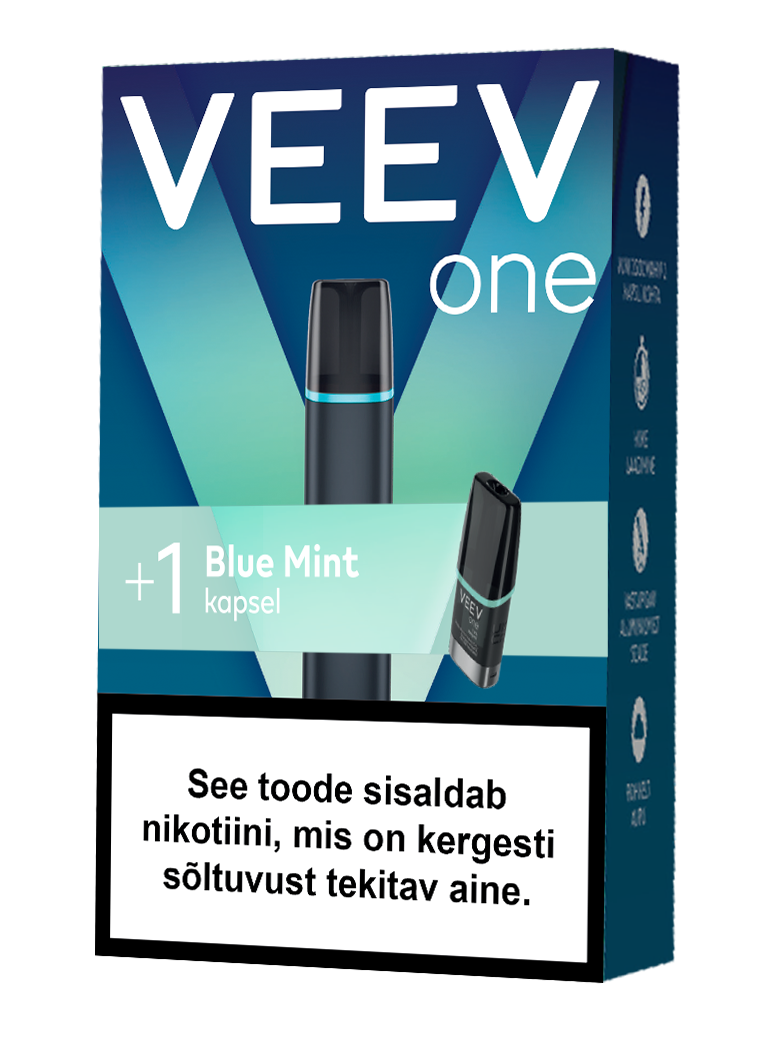 VEEV One'il on nd saadaval uus maitsekapsel- Sea Mint. VEEV One'il on nd saadaval uus maitsekapsel- Sea Mint.